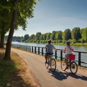 Balade à vélo bord de Garonne Toulouse
