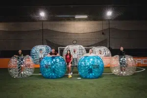 Activité football dans des bulles Toulouse